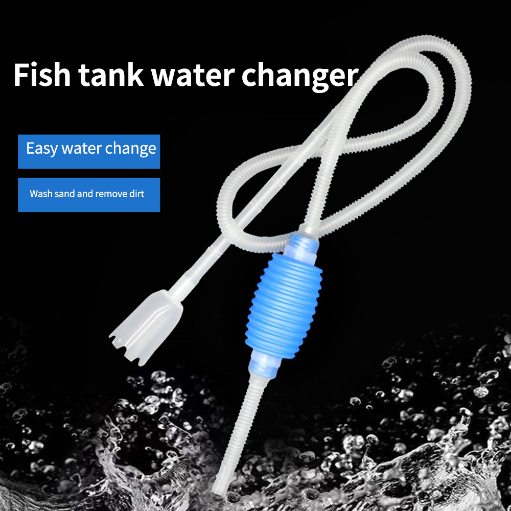 Planted Aquarium Cleaning - Aquarium Siphon Fish Tank Syphon Vacuum