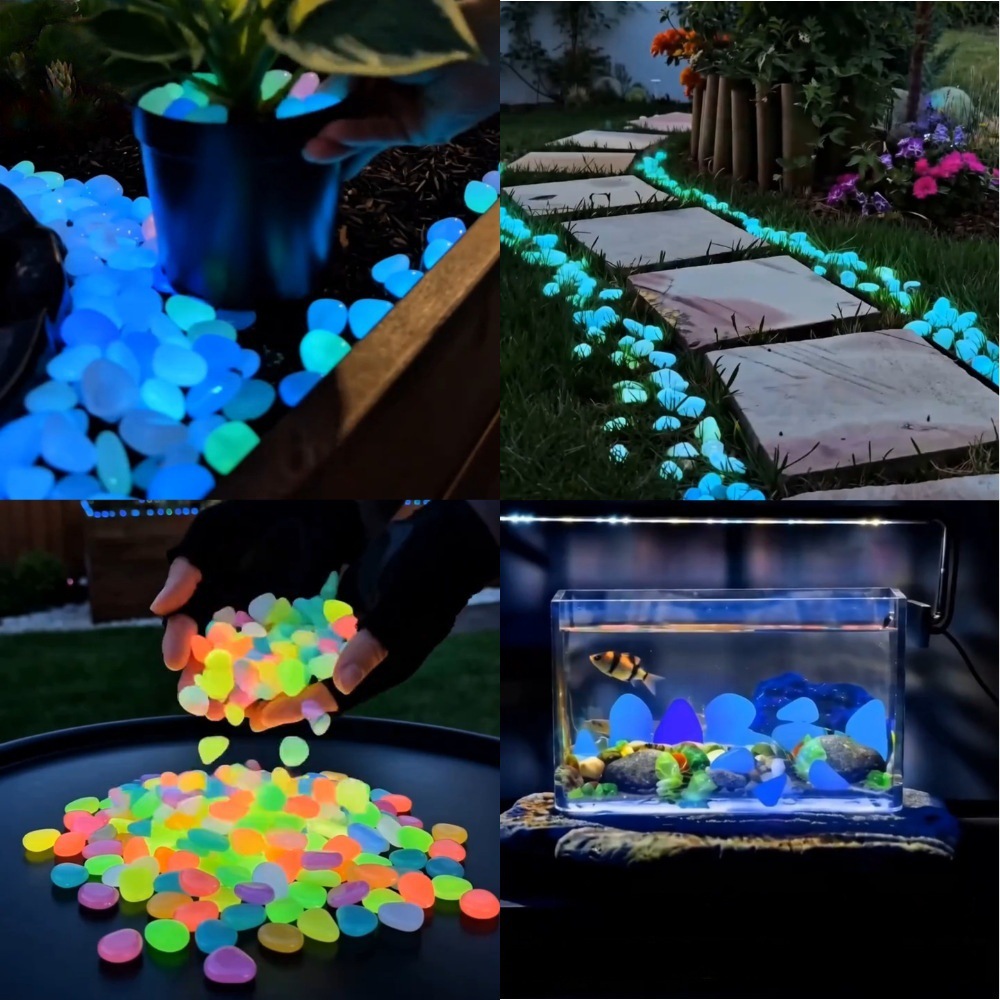 Led Planted Tank Light - Colorful Glow In The Dark Luminous