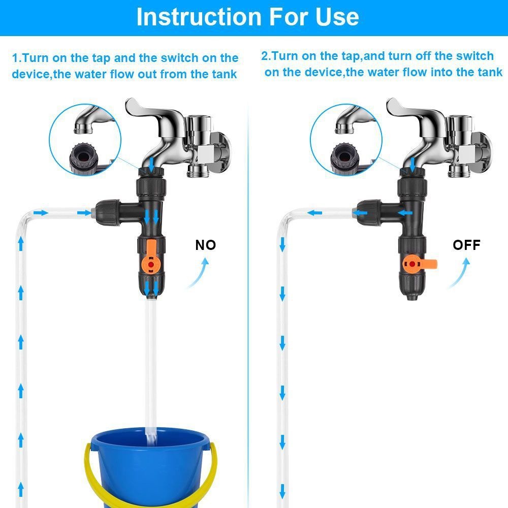 Planted Aquarium Cleaning - Fish Tank Water Changer Accessory Aquarium