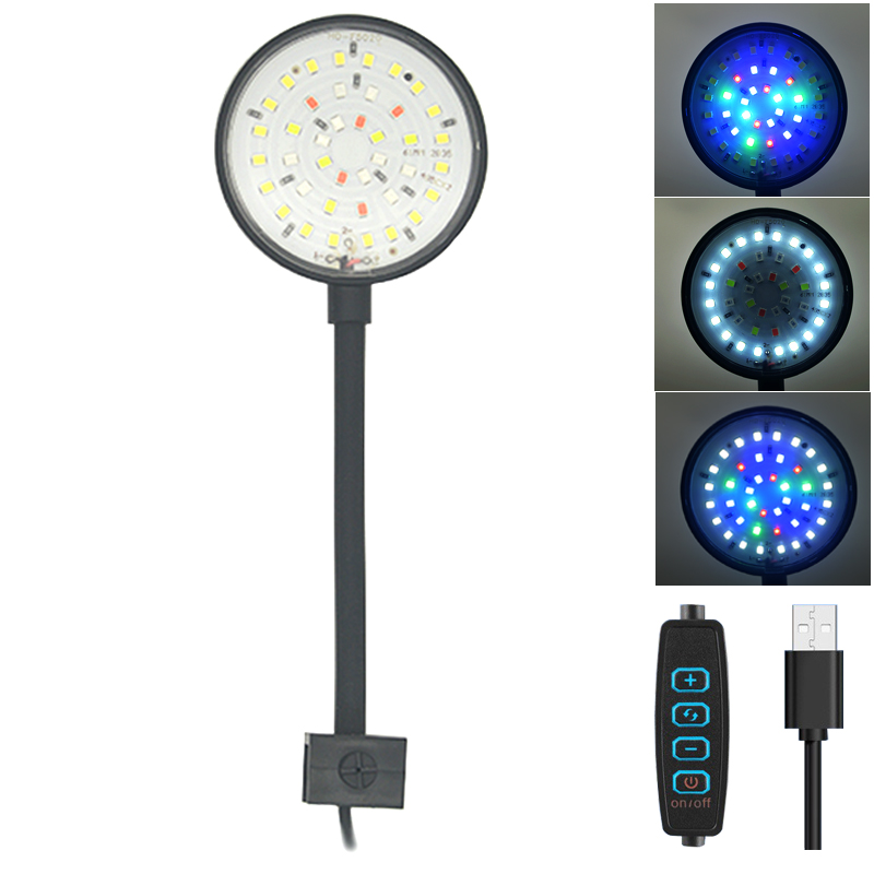 USB Aquarium LED Lamp Fish Tan - Led Planted Tank Light 评论和价格