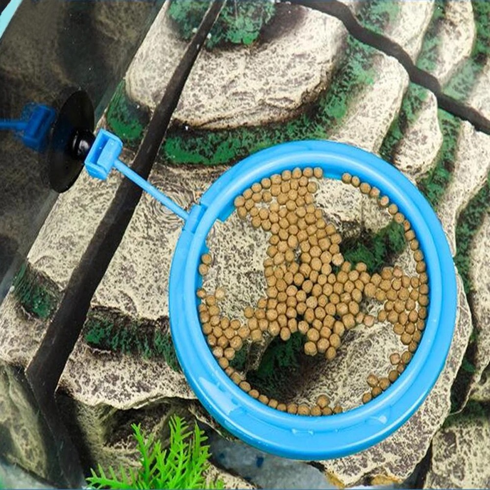 New Aquarium Feeding Ring Fish - Aquarium Plant Nutrients 评论和价格