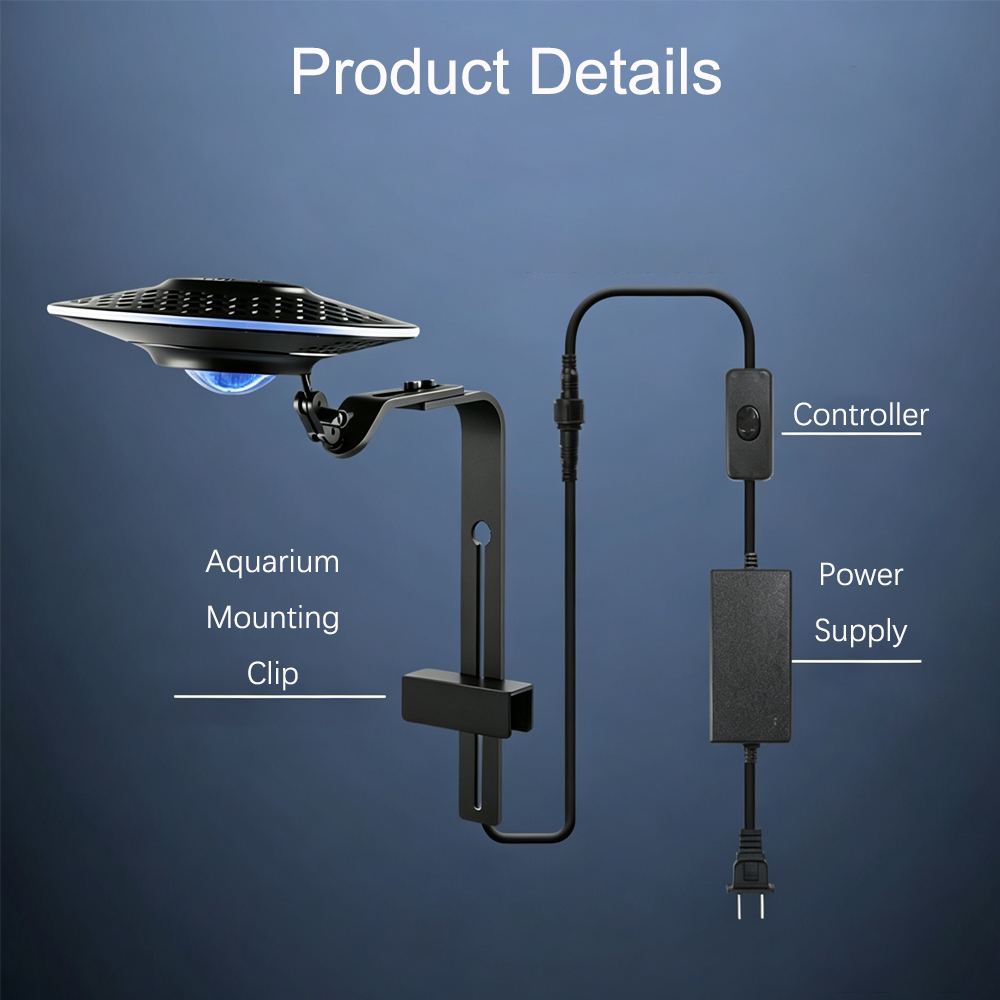New UFO LED Fish Aquarium Ligh - Led Planted Tank Light 评论和价格