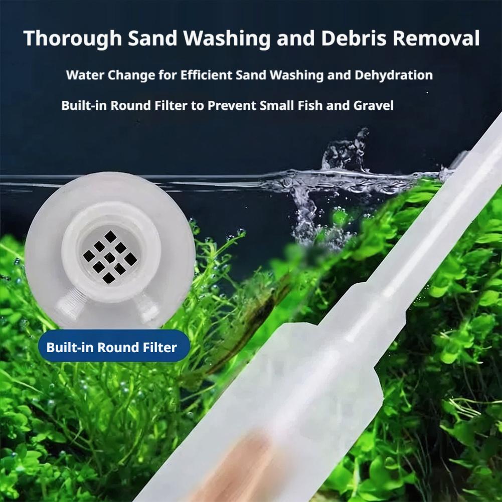 Manual Aquarium Siphon Fish Ta - Planted Aquarium Cleaning 评论和价格