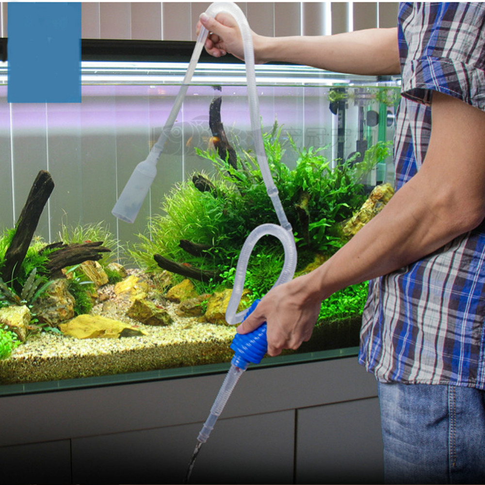 Aquarium Siphon Fish Tank Syph - Planted Aquarium Cleaning 评论和价格