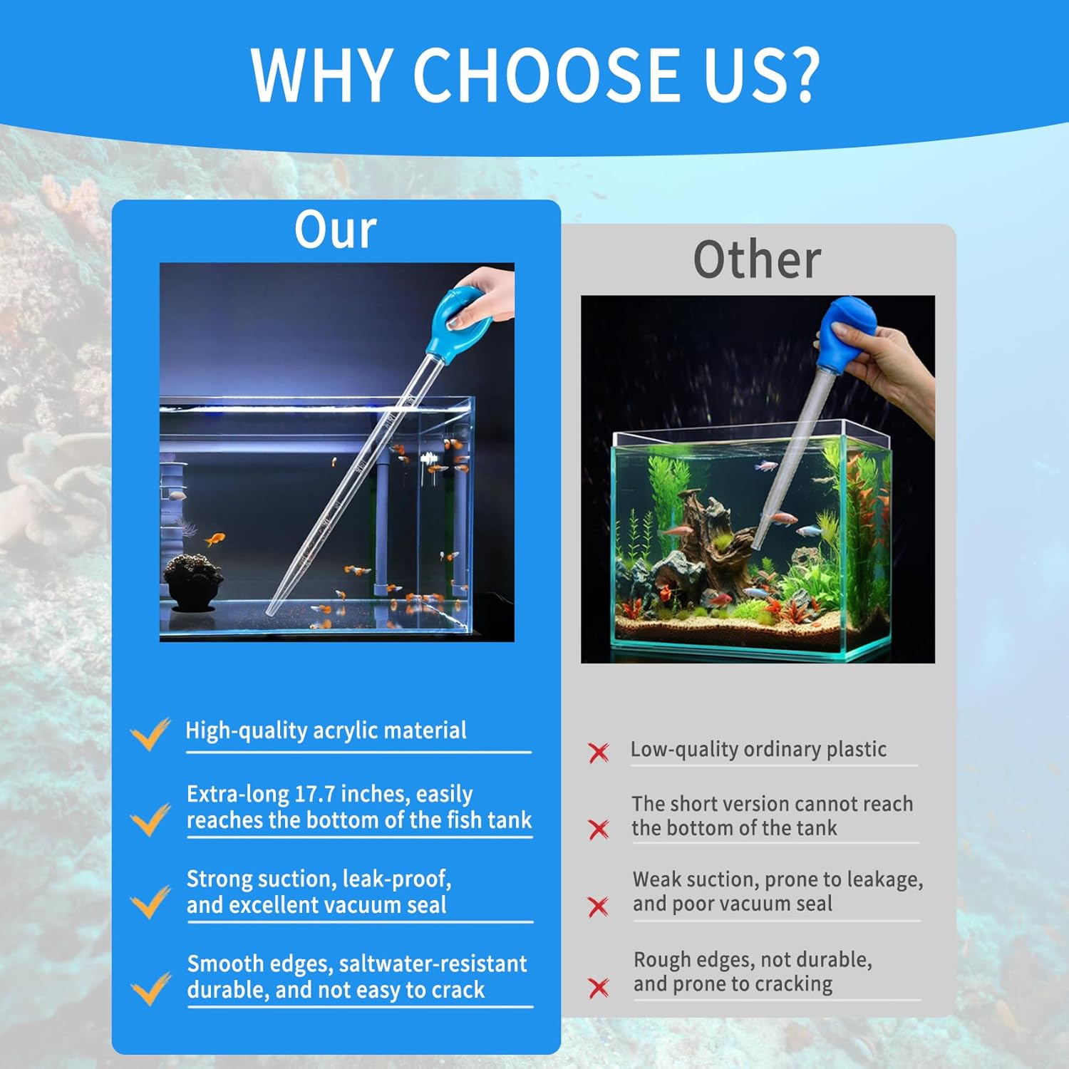 Long Pipette for Fish Tank Cor - Aquarium Plant Nutrients 评论和价格
