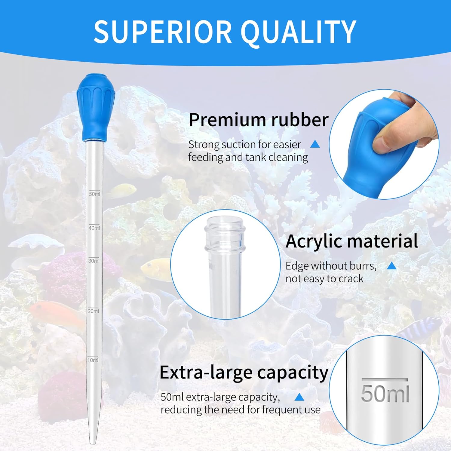 Long Pipette for Fish Tank Cor - Aquarium Plant Nutrients 评论和价格