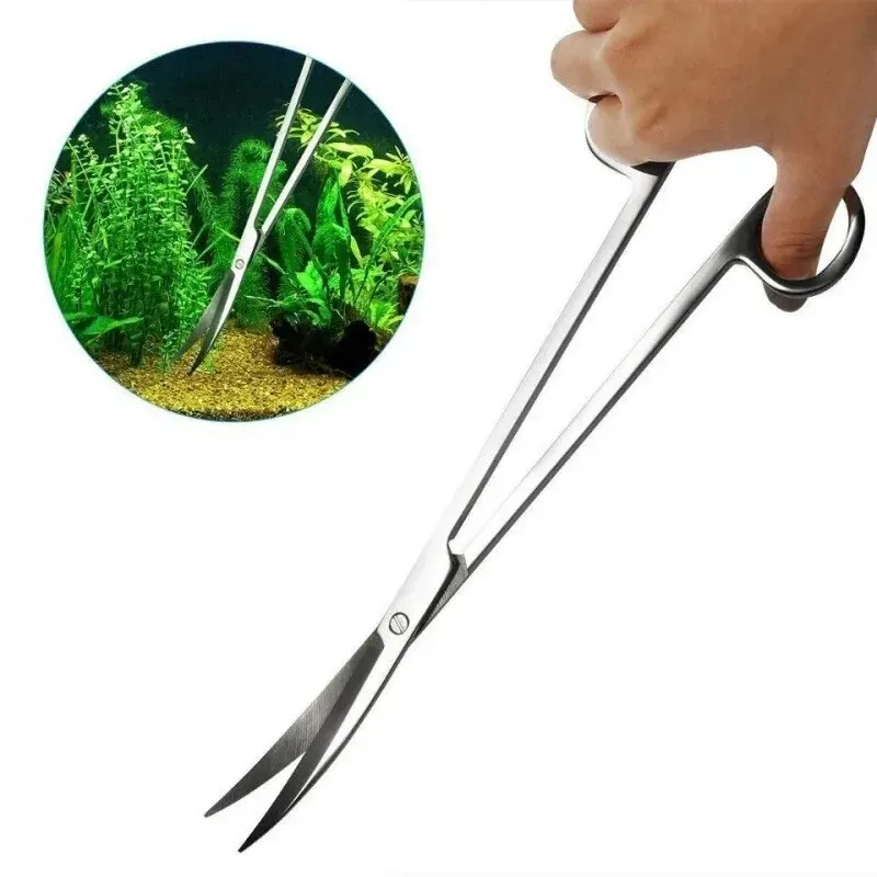 Aquarium Scissors,Extra Long S - Planted Aquarium Cleaning 评论和价格