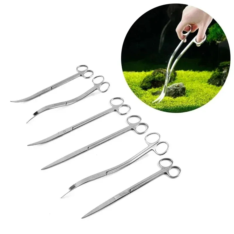 Aquarium Scissors,Extra Long S - Planted Aquarium Cleaning 评论和价格