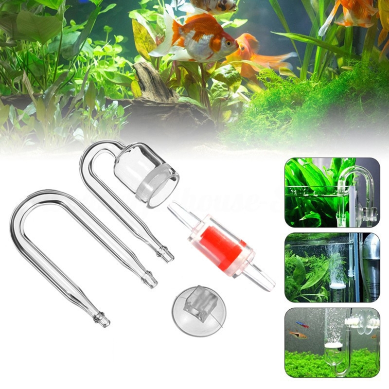 4pcs Set DIY CO2 Diffuser For  - Aquarium Plants Book 评论和价格