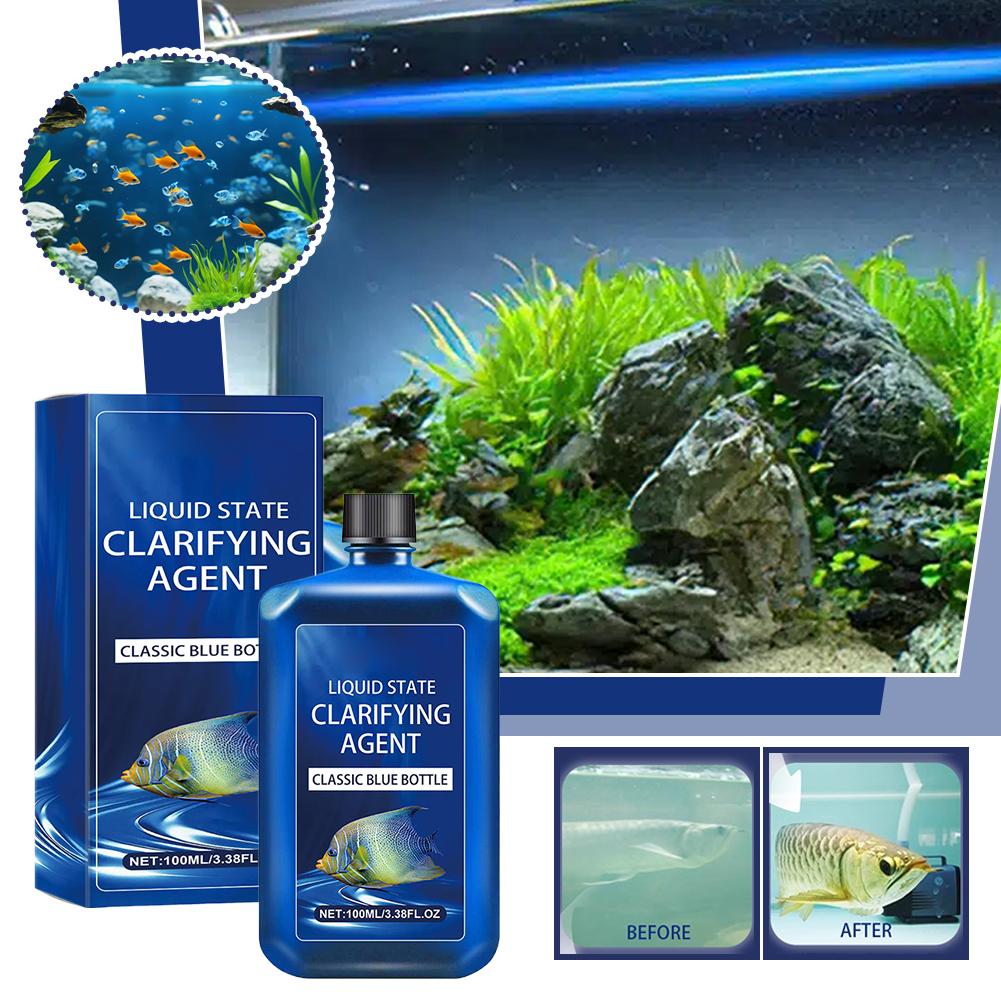 Aquarium Water Clarifier 100ml - Planted Aquarium Cleaning 评论和价格