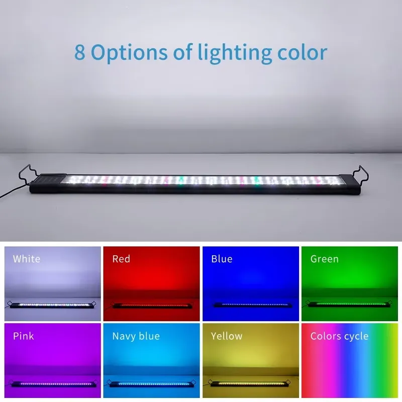 48W IP68 LED Aquarium Light fo - Planted Aquarium Hours 评论和价格